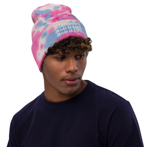 YB Tie-dye beanie