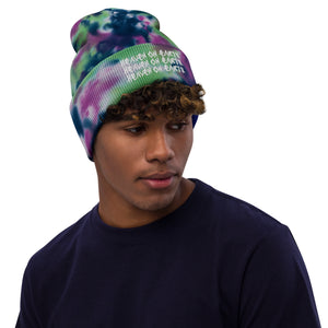 YB Tie-dye beanie